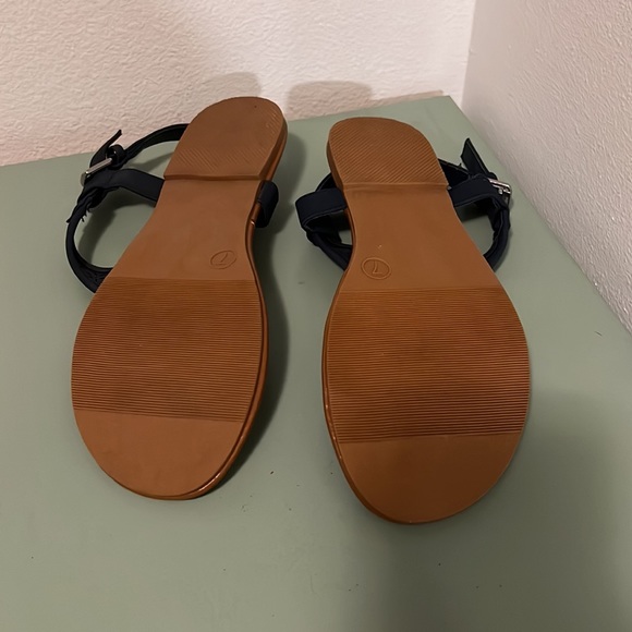 NWOT Arizona Jean Co Slingback Flat Thong Sandal - 7 - Picture 3 of 3